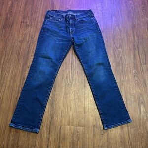 Men's Blue Jeans Abercrombie and Fitch 31 30 straight stretch